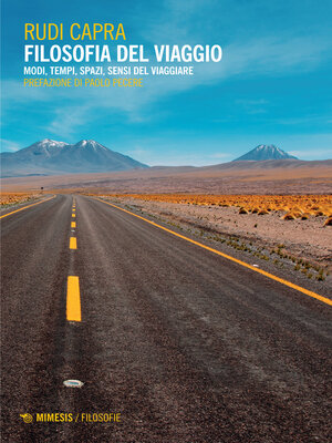 cover image of Filosofia del viaggio